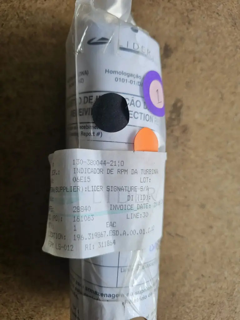 130-380044-21 RPM TURBINE IND.