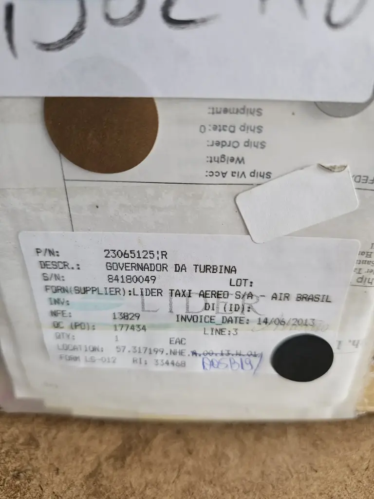 23065125 GOV PWR TURB