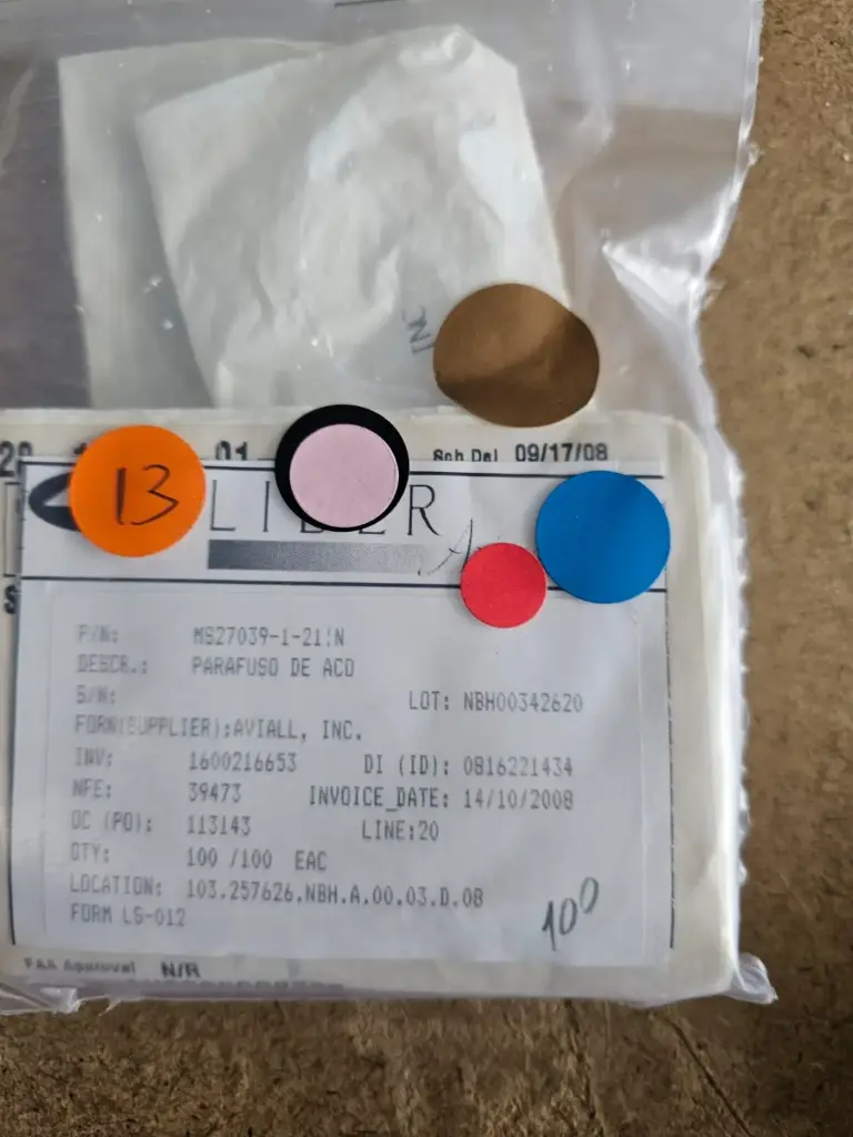 MS27039-1-21 BOLT