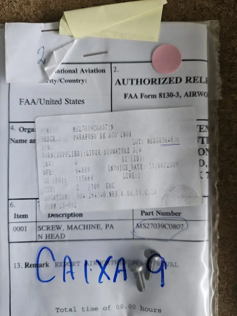 MS27039C0807 BOLT