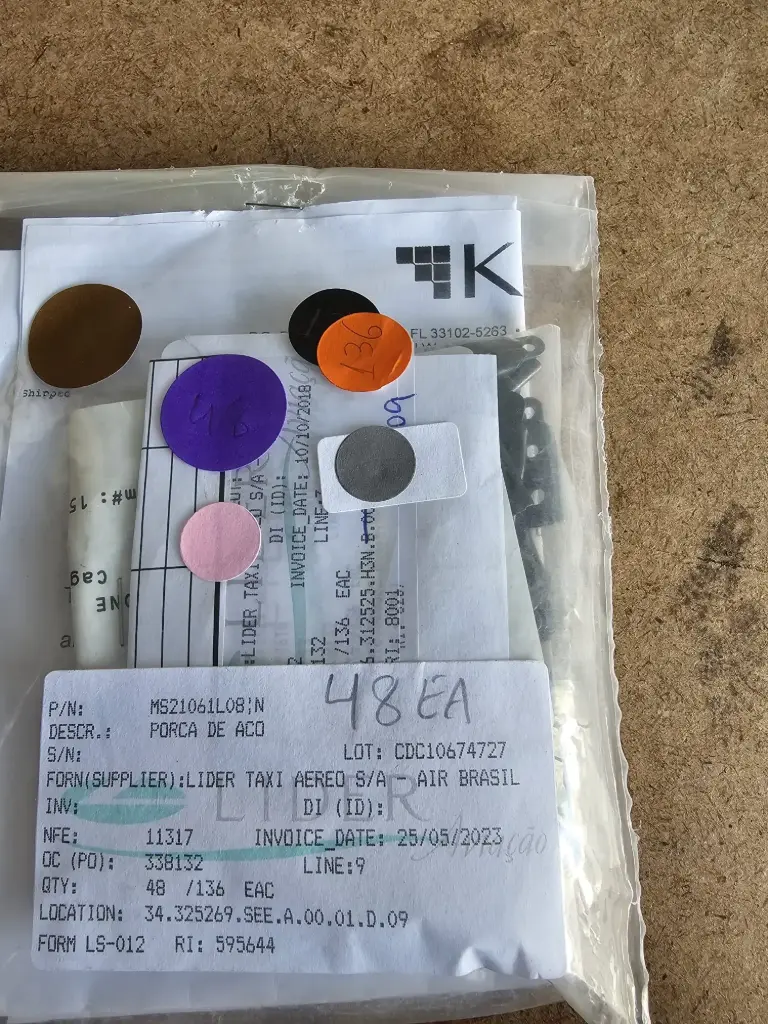 MS21061L08 NUTPLATE, .164-32