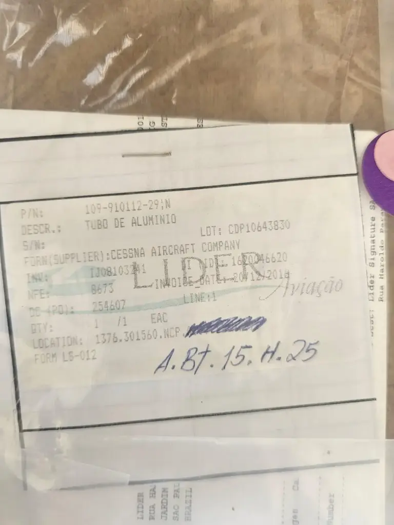 109-910112-29 TUBE
