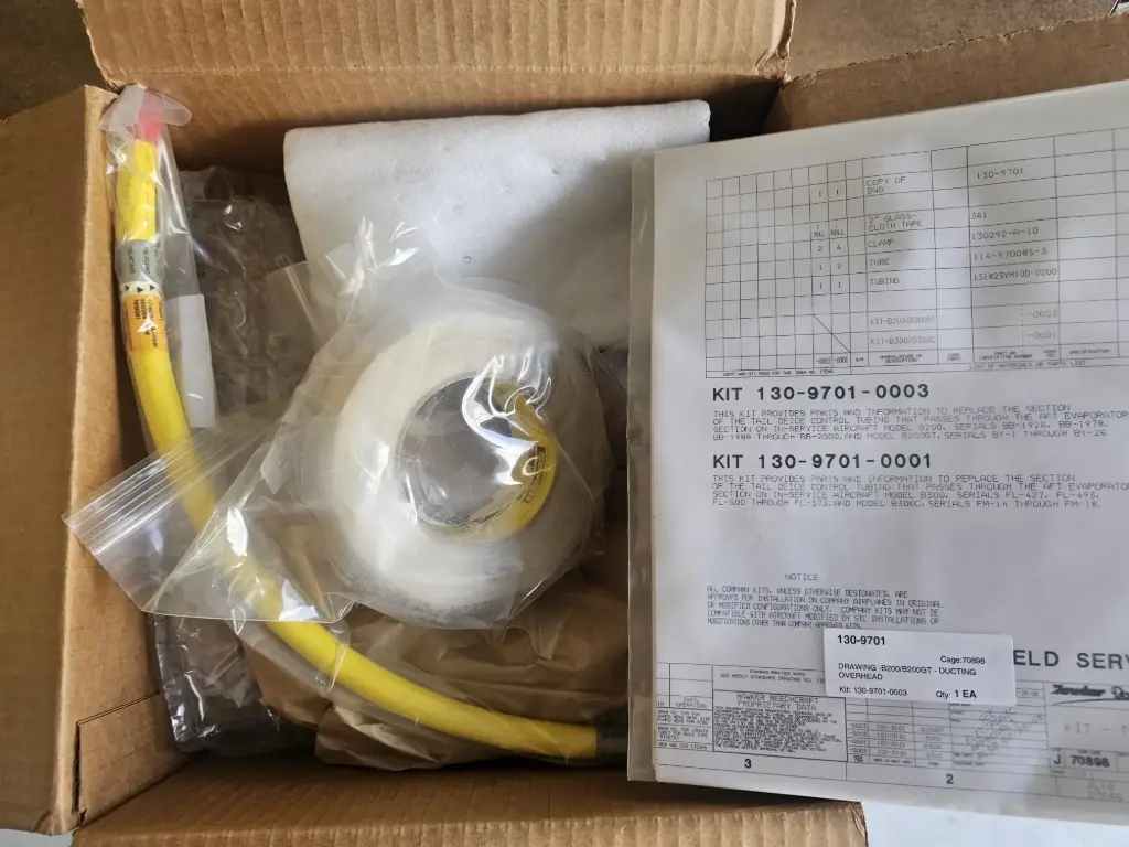 130-9701-0003 KIT -B200/B200GT - DEICE TUBING