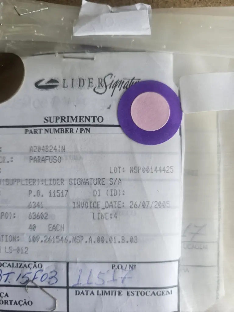 A204B24 SCREW