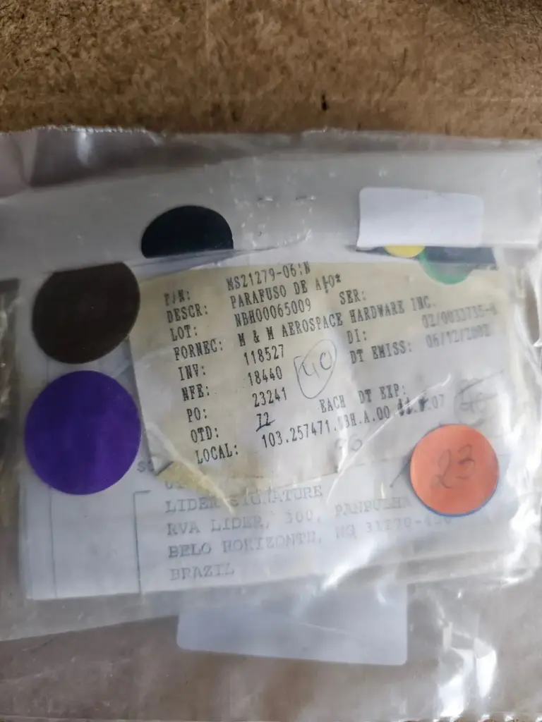 MS21279-06 SCREW