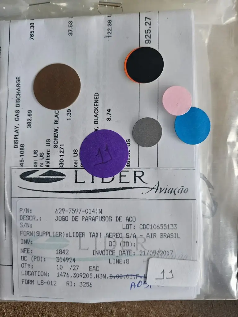 629-7597-014 SCREW, BLACKENED