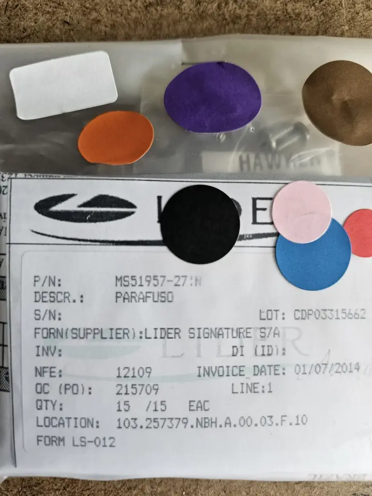 MS51957-27 SCREW, MACHINE, PAN