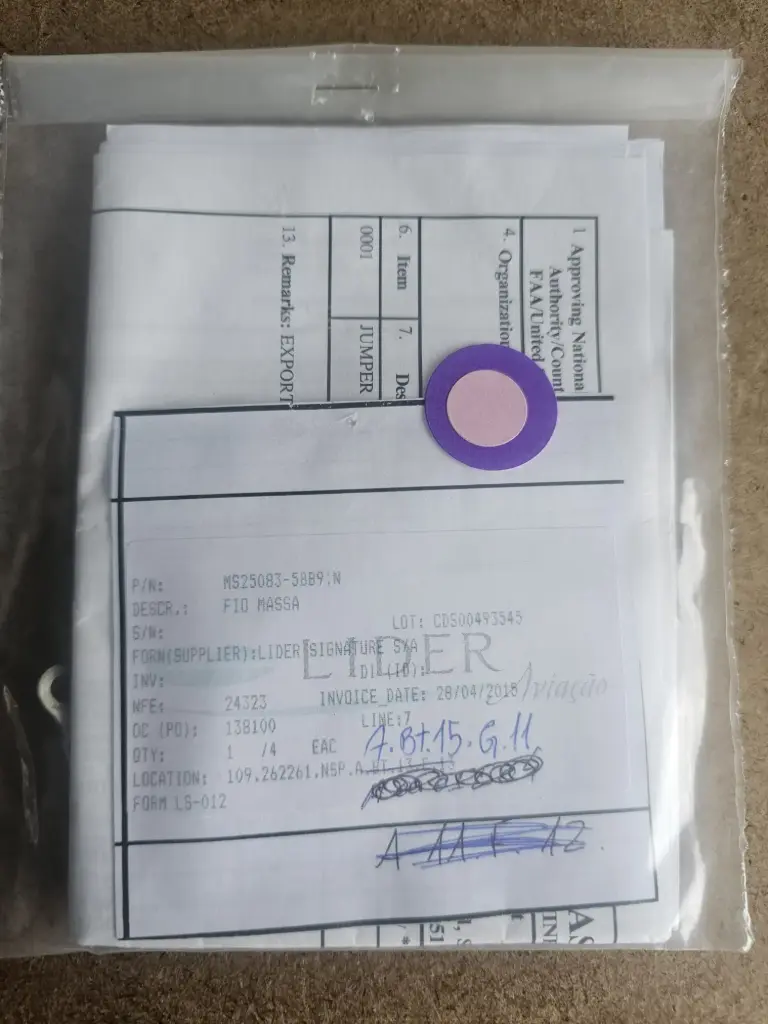 MS25083-5BB9 BONDING JUMPER