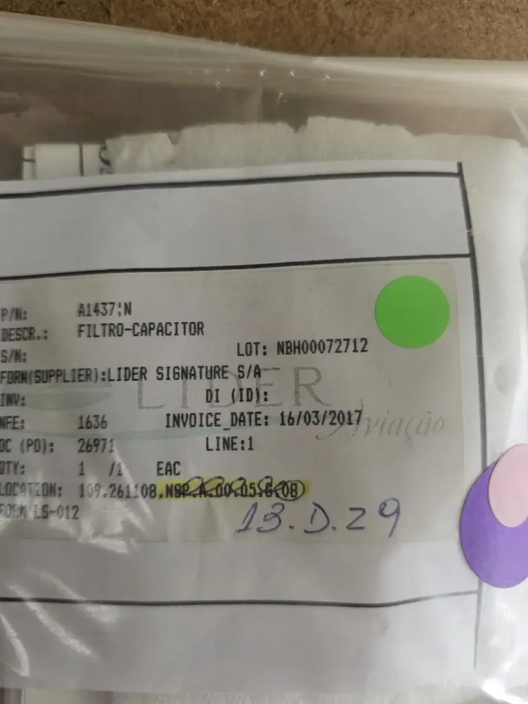 A1437 FILTER-CAPACITOR