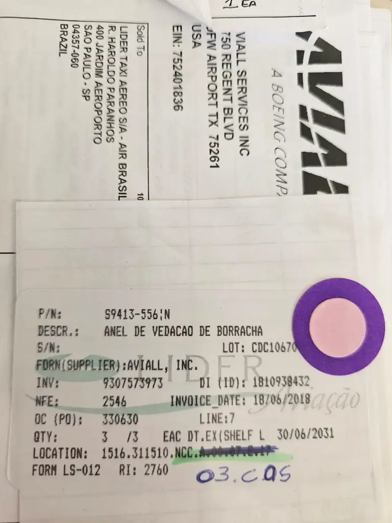 S9413-556 PACKING