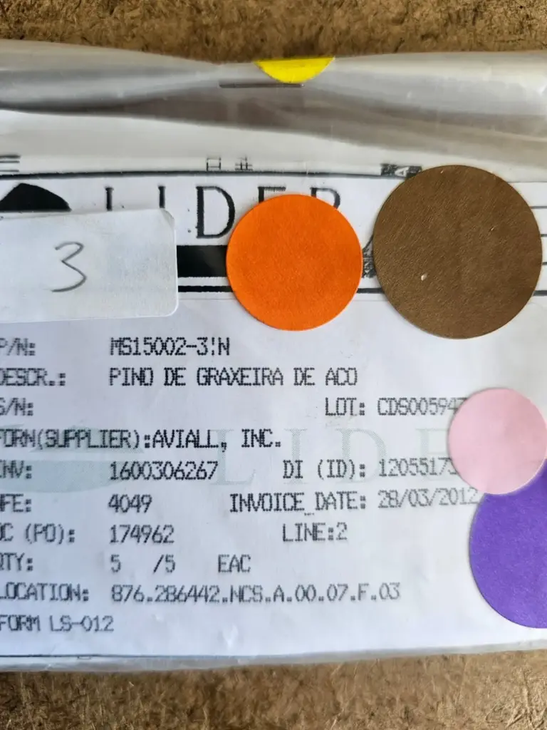 MS15002-3 PIN