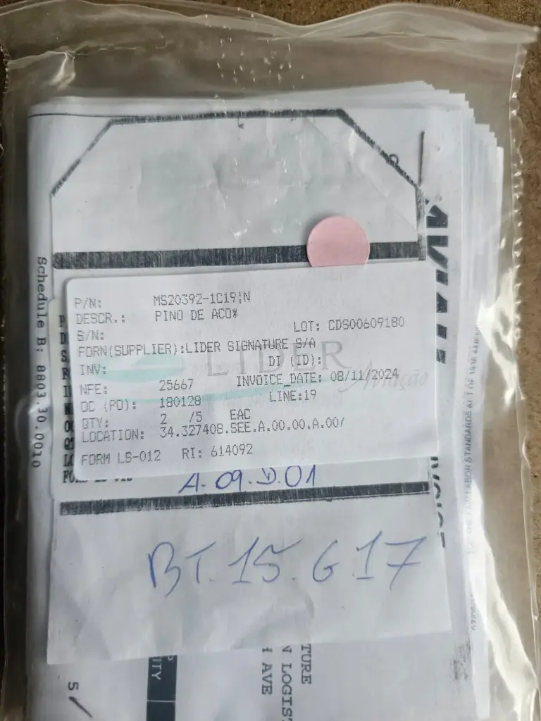 MS20392-1C19 PIN