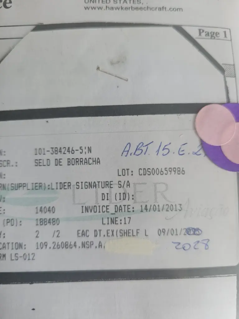 101-384246-5 SEAL, TEARDROP