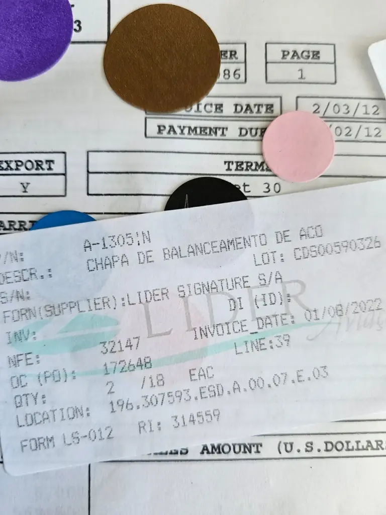 A-1305 BALANCE WEIGHT