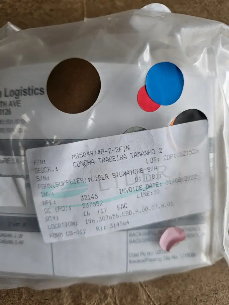 M85049/48-2-2F BACKSHELL SIZE 2