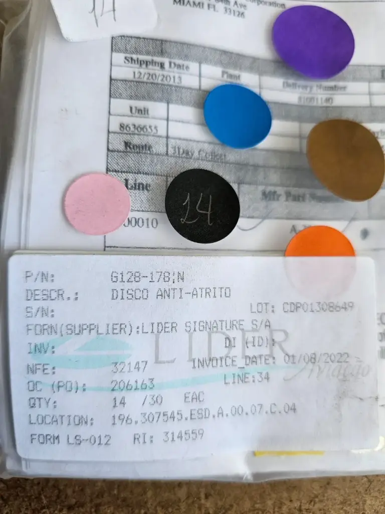 G128-178 BAFFLE DISC