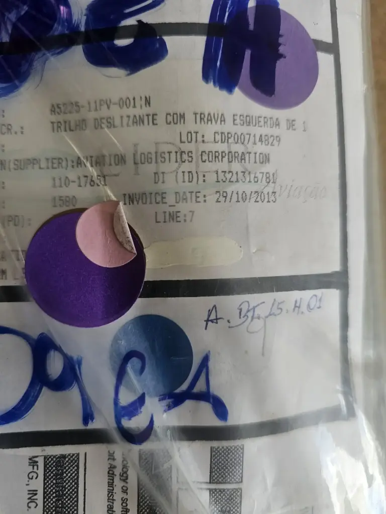 A5225-11PV-001 DESCRICAO EM INGLES