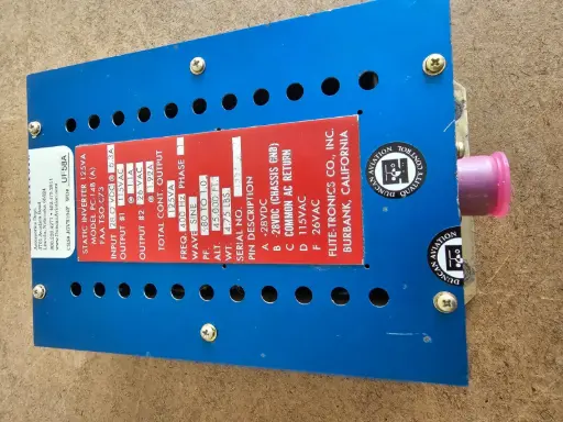 [PC-14B] PC-14B STATIC INVERTER