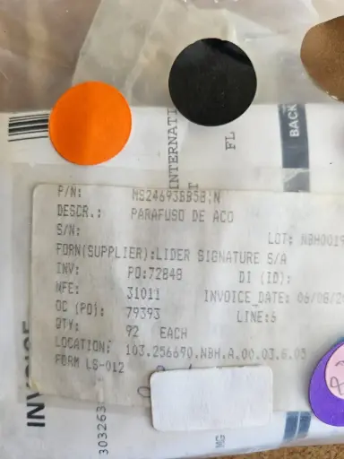 [MS24693BB58] MS24693BB58 SCREW