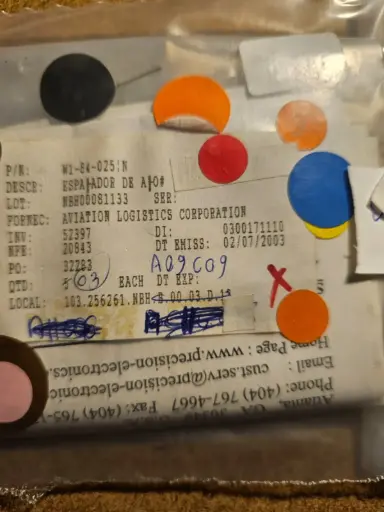 [W1-84-025] W1-84-025 SPACER