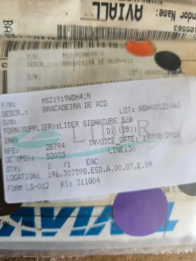 [MS21919WDH4] MS21919WDH4 CLAMP