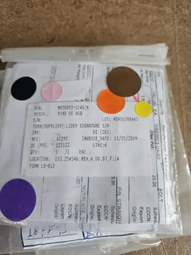 [MS20392-1C45] MS20392-1C45 PIN
